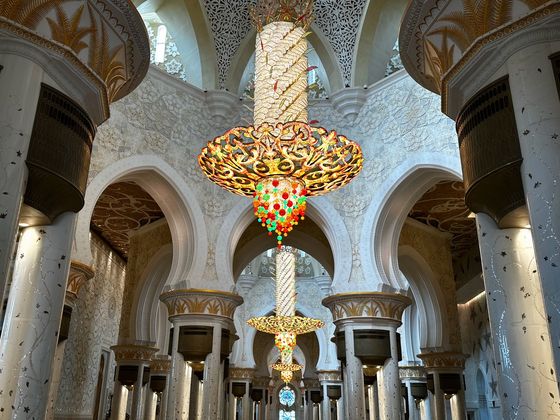 The Chandelier, Sheikh Zayed Grand Mosque