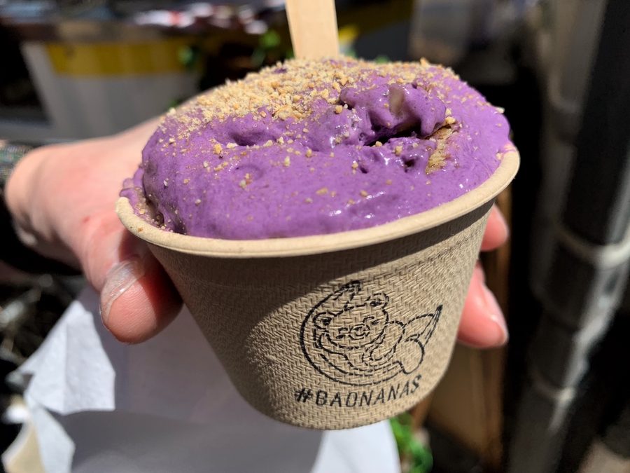 Ube Soft Serve