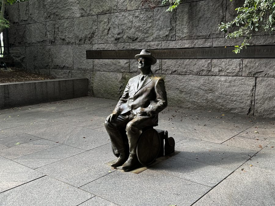 Seated in Bronze